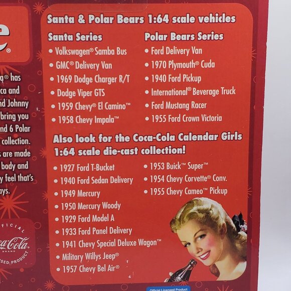 Chevy El Camino Coca Cola Johnny Lightning Die Cast Car 1:64 Scale 1959 - Picture 6 of 13